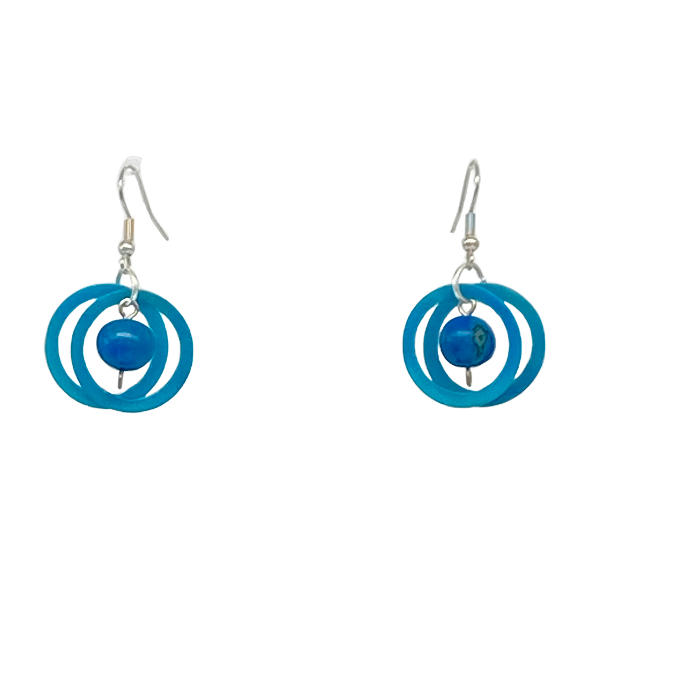 Style is two concentric circles surrounding a small acai berry. Comes in 13 different colors