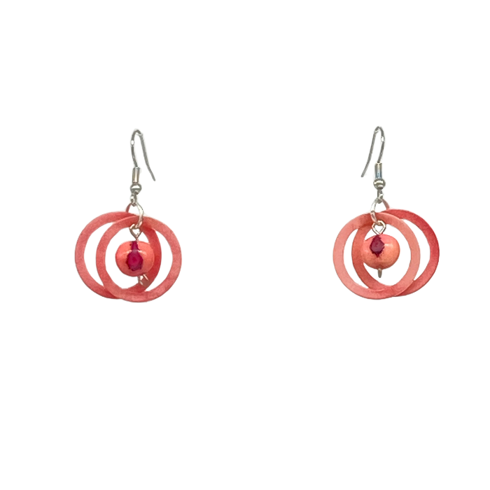 Style is two concentric circles surrounding a small acai berry. Comes in 13 different colors