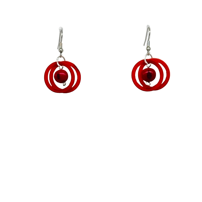 Style is two concentric circles surrounding a small acai berry. Comes in 13 different colors