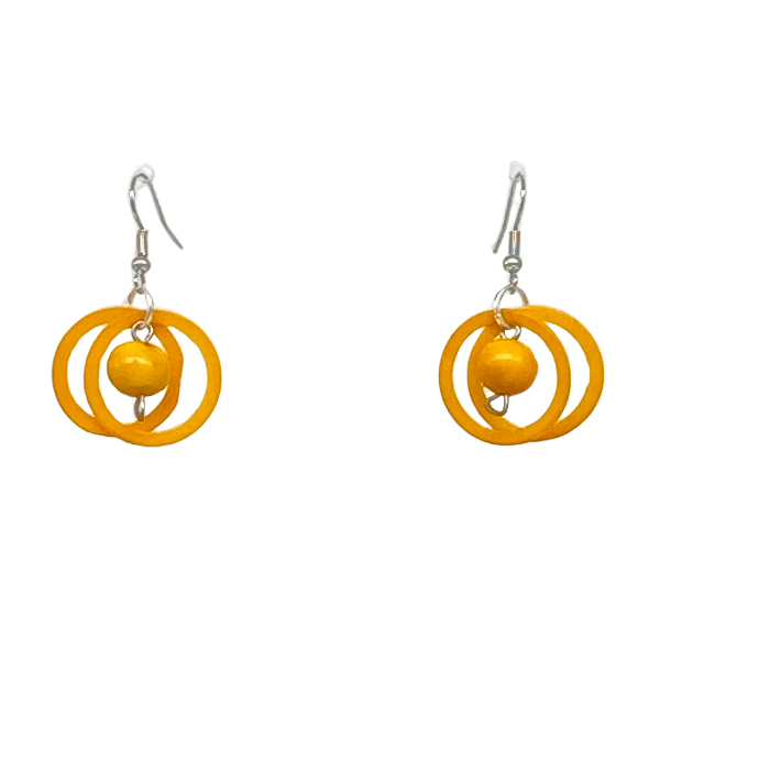 Style is two concentric circles surrounding a small acai berry. Comes in 13 different colors