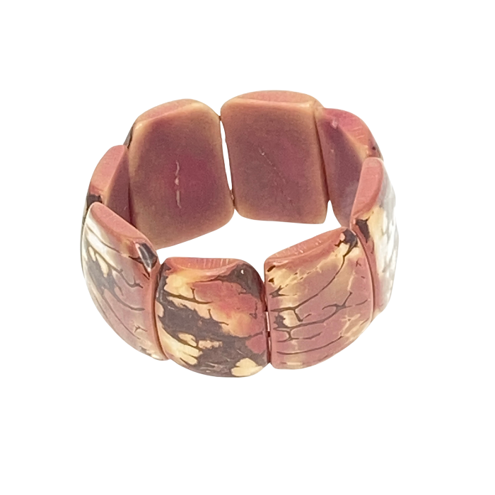 Brown Tagua Nut Bracelet