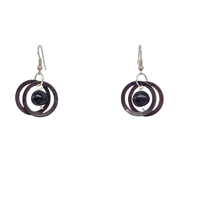 Style is two concentric circles surrounding a small acai berry. Comes in 13 different colors